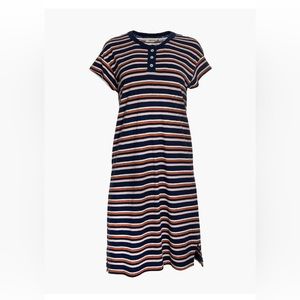 Madewell henly striped shirt dress XS